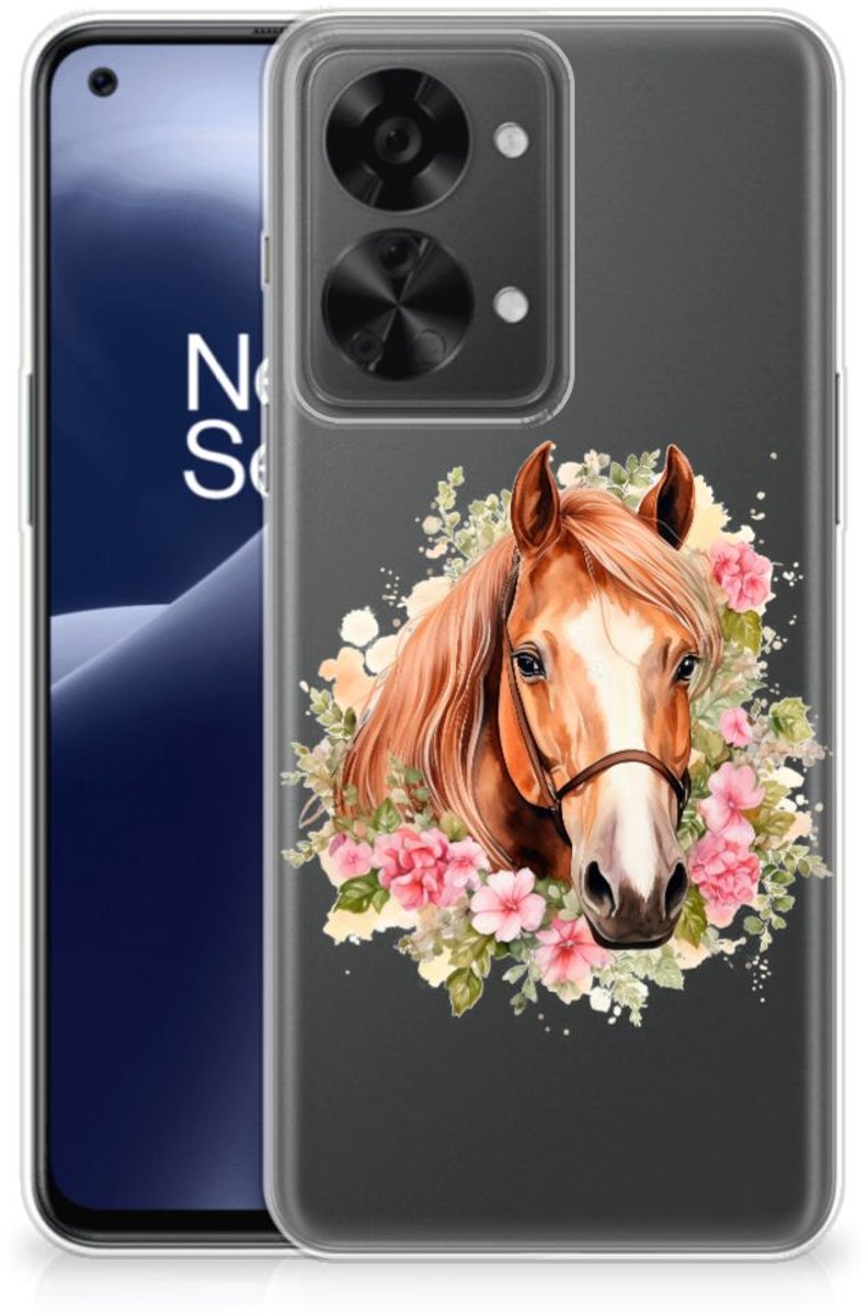 TPU Hoesje voor OnePlus Nord 2T Paard