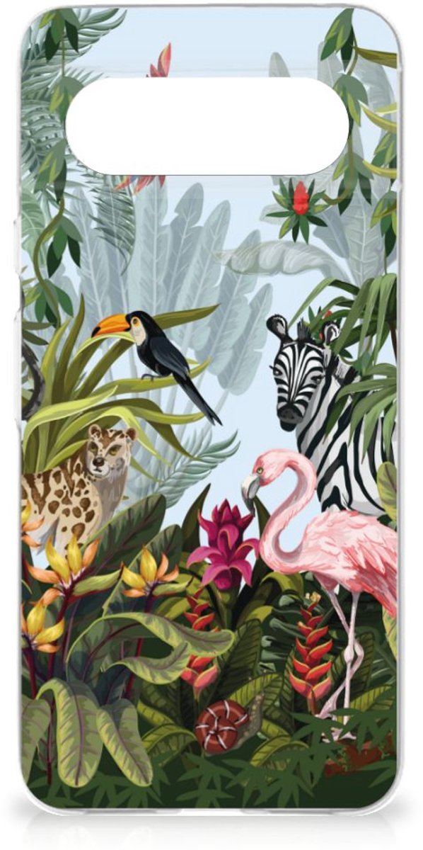 TPU Hoesje voor Google Pixel 8 Jungle