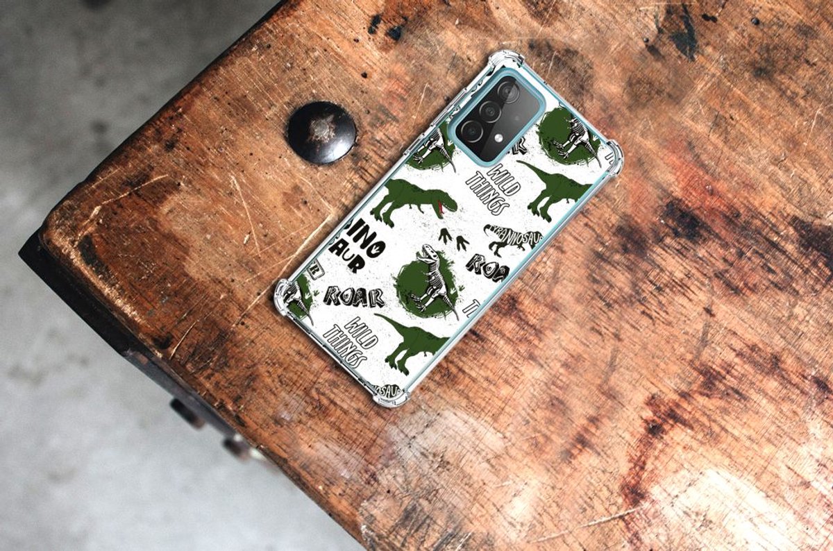 Case Anti-shock voor Samsung Galaxy A52 4G/5G Dinosaurus