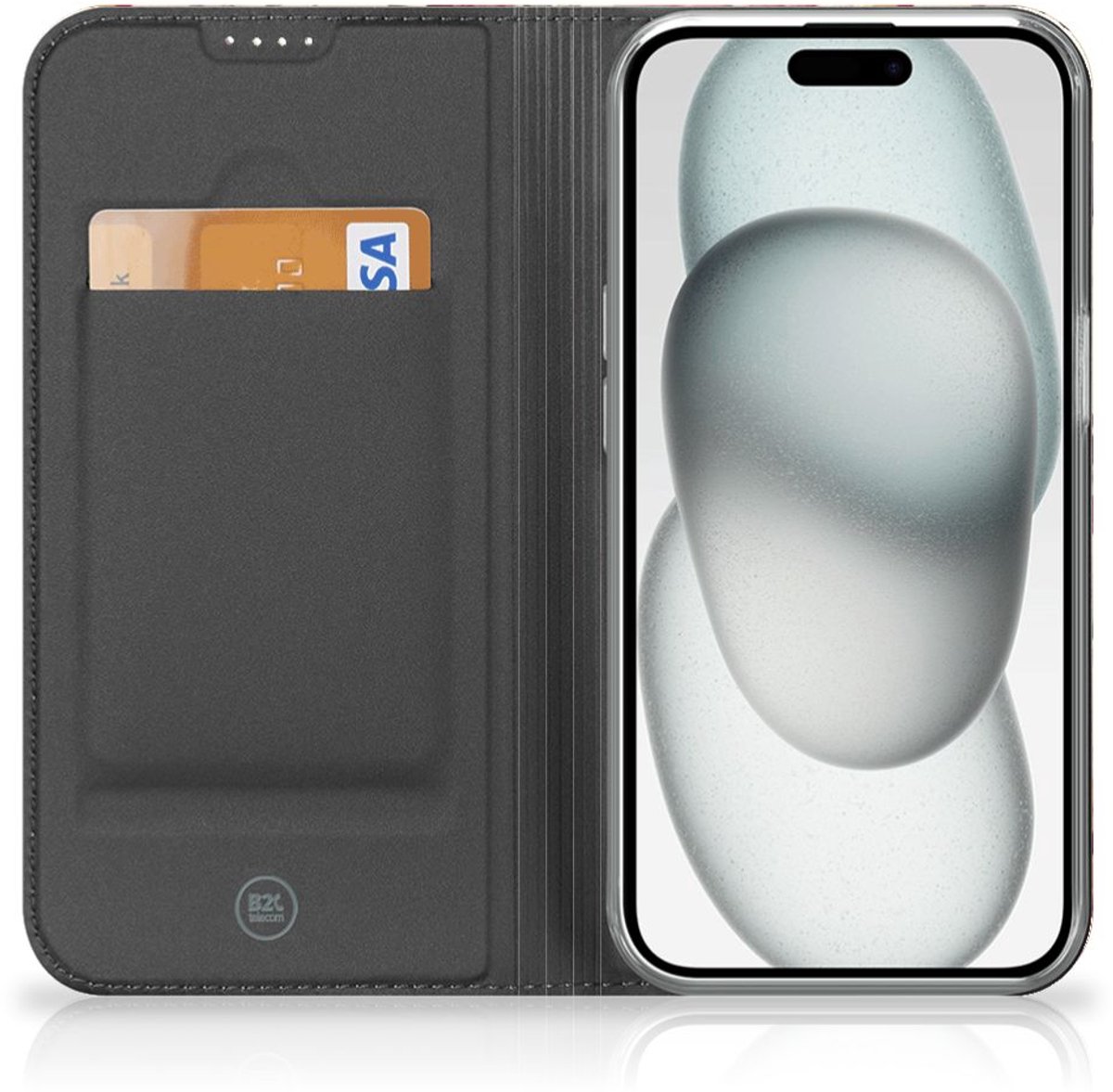 Smart Cover voor iPhone 15 Plus Bloemen