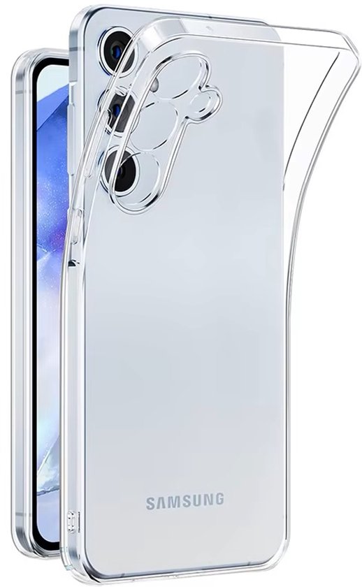 Transparant siliconen hoesje Samsung Galaxy A26 – slank design, zachte bescherming, perfecte pasvorm, uitsparingen