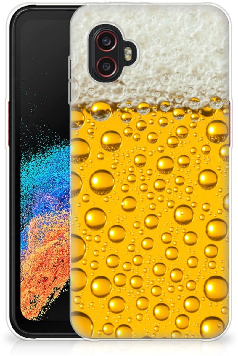 Samsung Galaxy Xcover 6 Pro Siliconen Case Bier