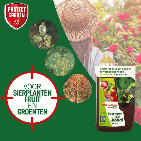 Protect Garden Heermoesgier - 1 L - Voor alle soorten Teelten - 100% Plantaardig - Voor Schimmelgevoelige Gewassen van Merkloos	 — afbeelding 4