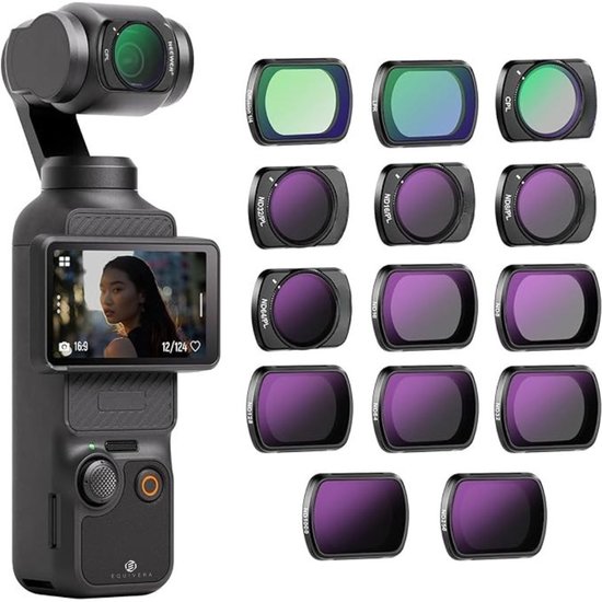 REYGEAK Wide Angle Lens Compatible with Osmo Pocket 3, Magnetic Design