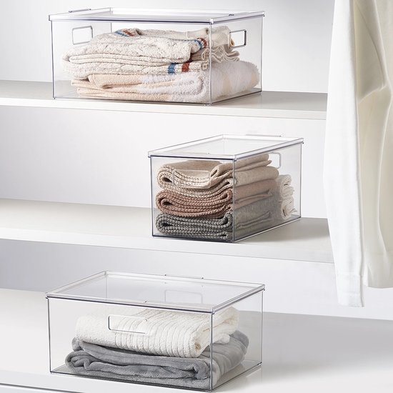 Boîte de rangement So Clever x Vacane - 29 cm de profondeur (M) - Avec couvercle