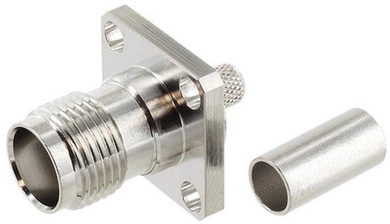 Telegärtner 100023767 100023767 Connecteur TNC Prise, encastrée 50 Ω 1 pièce(s)