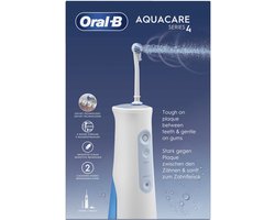 Oral-B AquaCare 4 - Oral Irrigator/Waterflosser - Wit/blauw