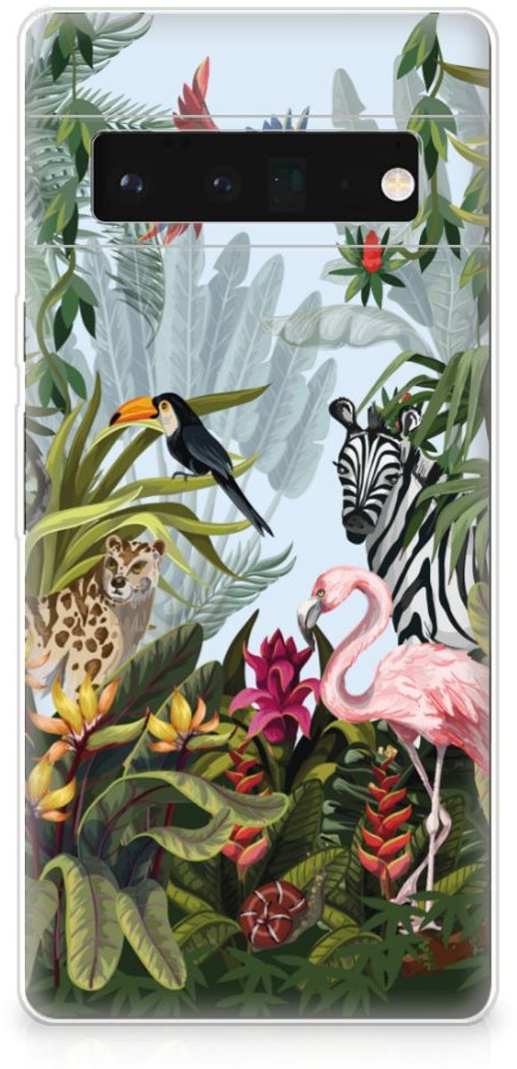 TPU Hoesje voor Google Pixel 6 Pro Jungle