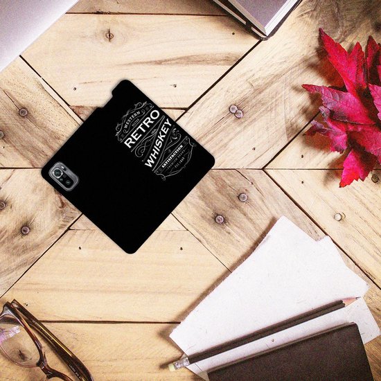 Coque de téléphone avec texte Xiaomi Redmi Note 10/10T 5G | Etui Photo Poco M3 Pro Whisky