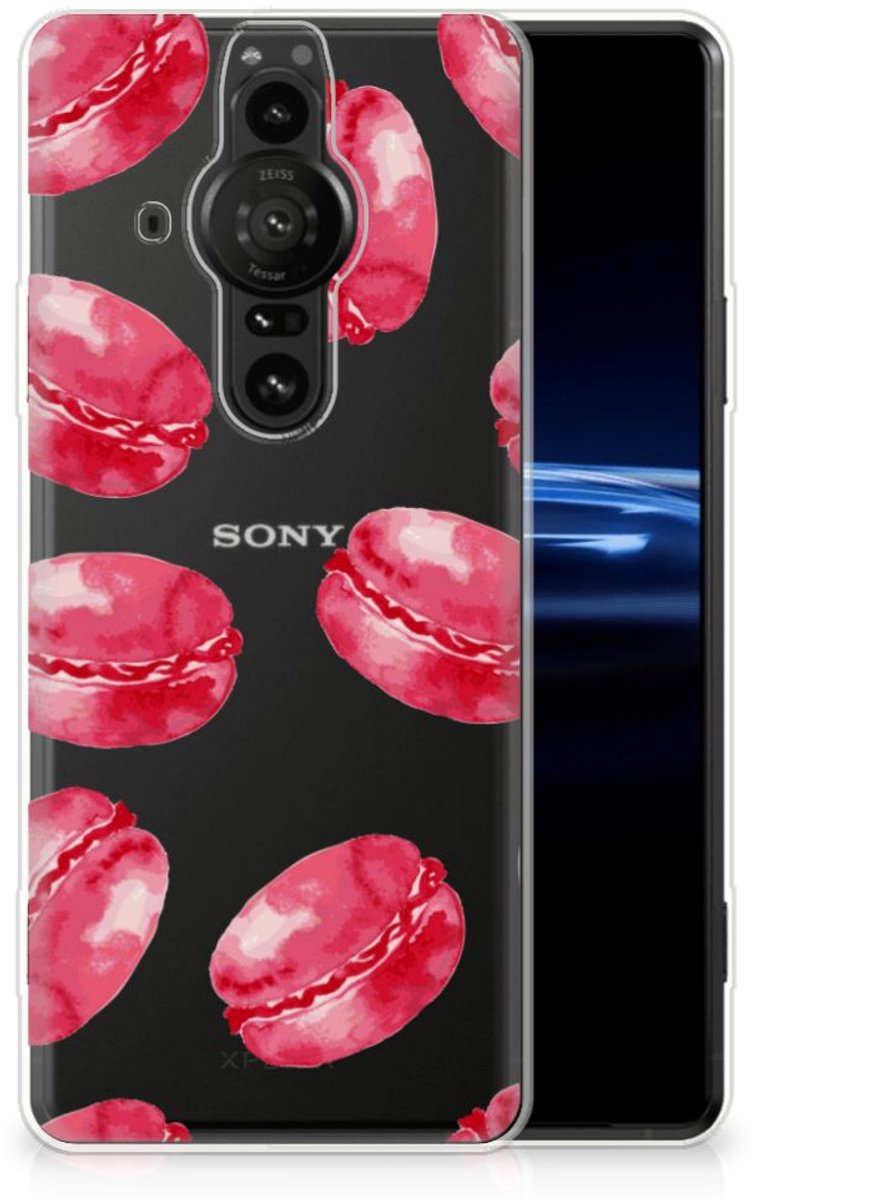 Sony Xperia Pro-I Siliconen Case Pink Macarons