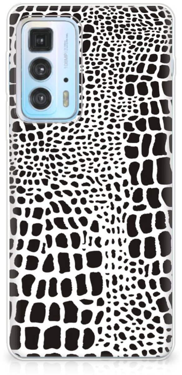 Motorola Edge 20 Pro TPU Hoesje Slangenprint