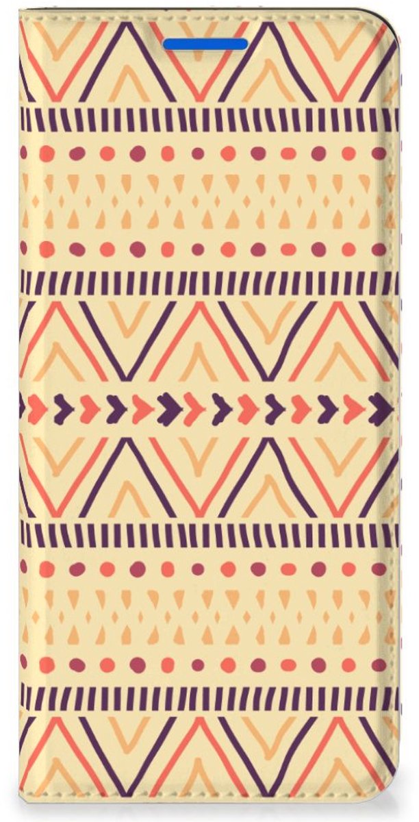OPPO Reno6 5G Hoesje met Magneet Aztec Yellow