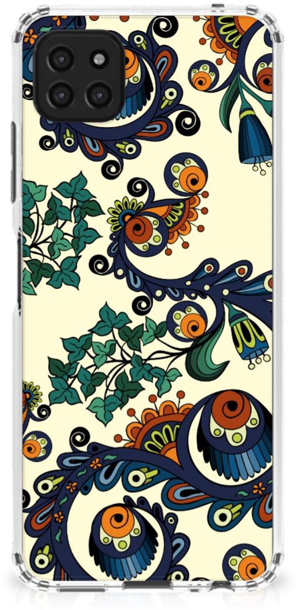 Anti Shock Case Samsung Galaxy A22 5G Barok Flower