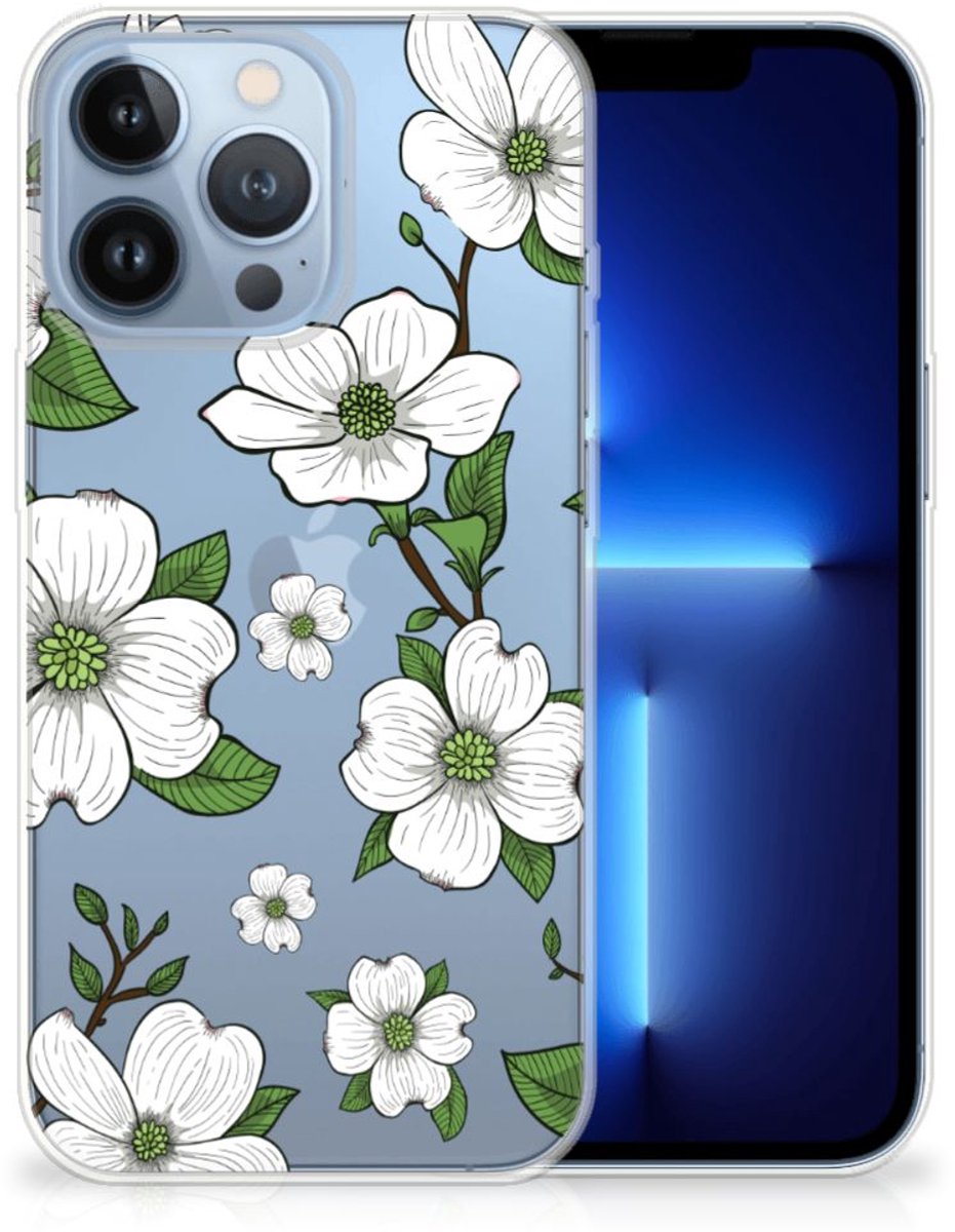 Apple iPhone 13 Pro TPU Case Dogwood Flowers