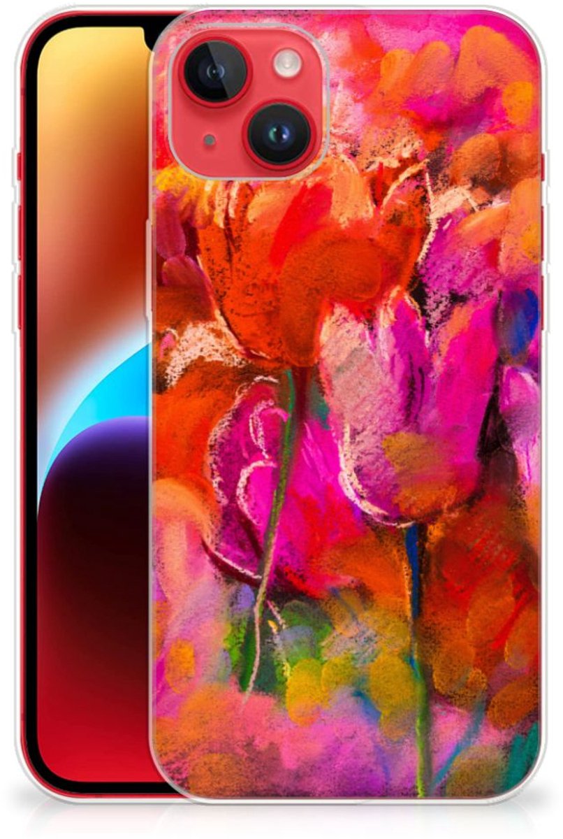 Hoesje maken iPhone 14 Plus Tulips