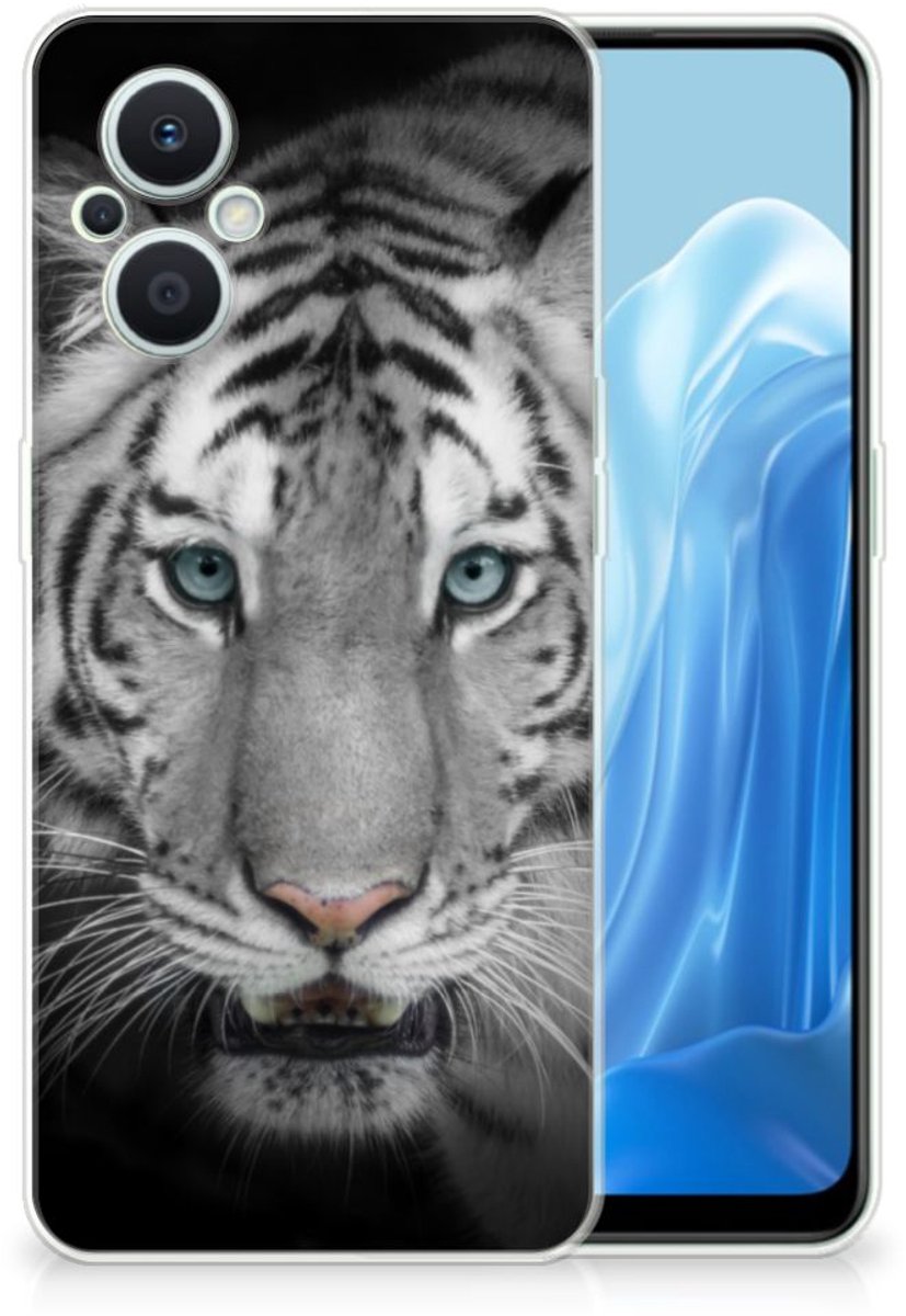OPPO Reno8 Lite TPU Hoesje Tijger