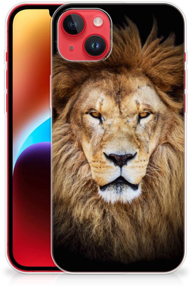 iPhone 14 Plus TPU Hoesje Leeuw