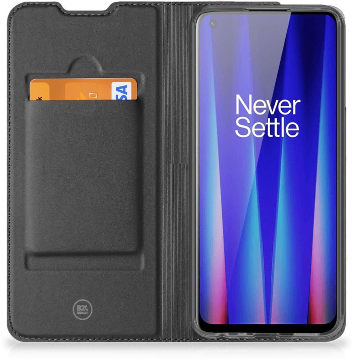 OnePlus Nord CE 2 5G Flip Style Cover Donut Roze