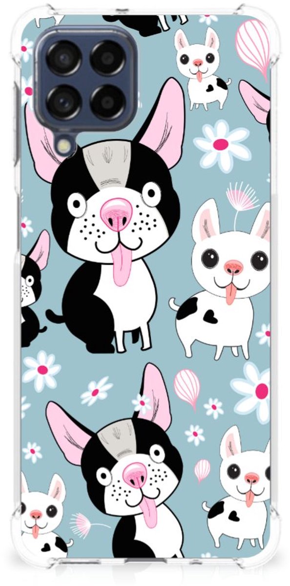 Samsung Galaxy M53 Case Anti-shock Hondjes