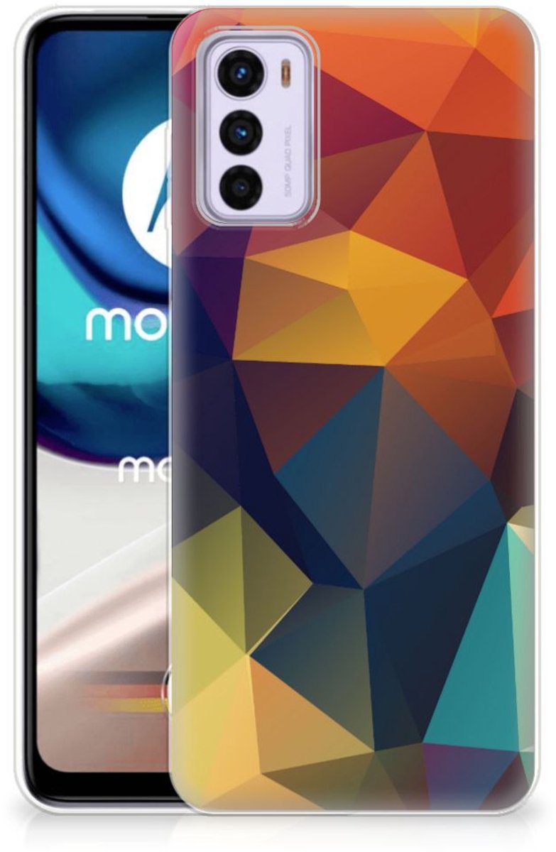 Motorola Moto G42 TPU Hoesje Polygon Color