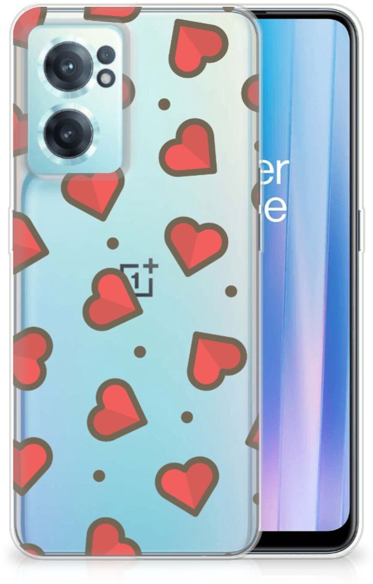 OnePlus Nord CE 2 5G TPU bumper Hearts