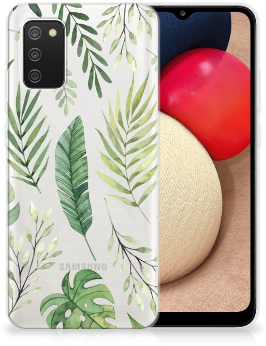 Samsung Galaxy A02s TPU Case Leaves