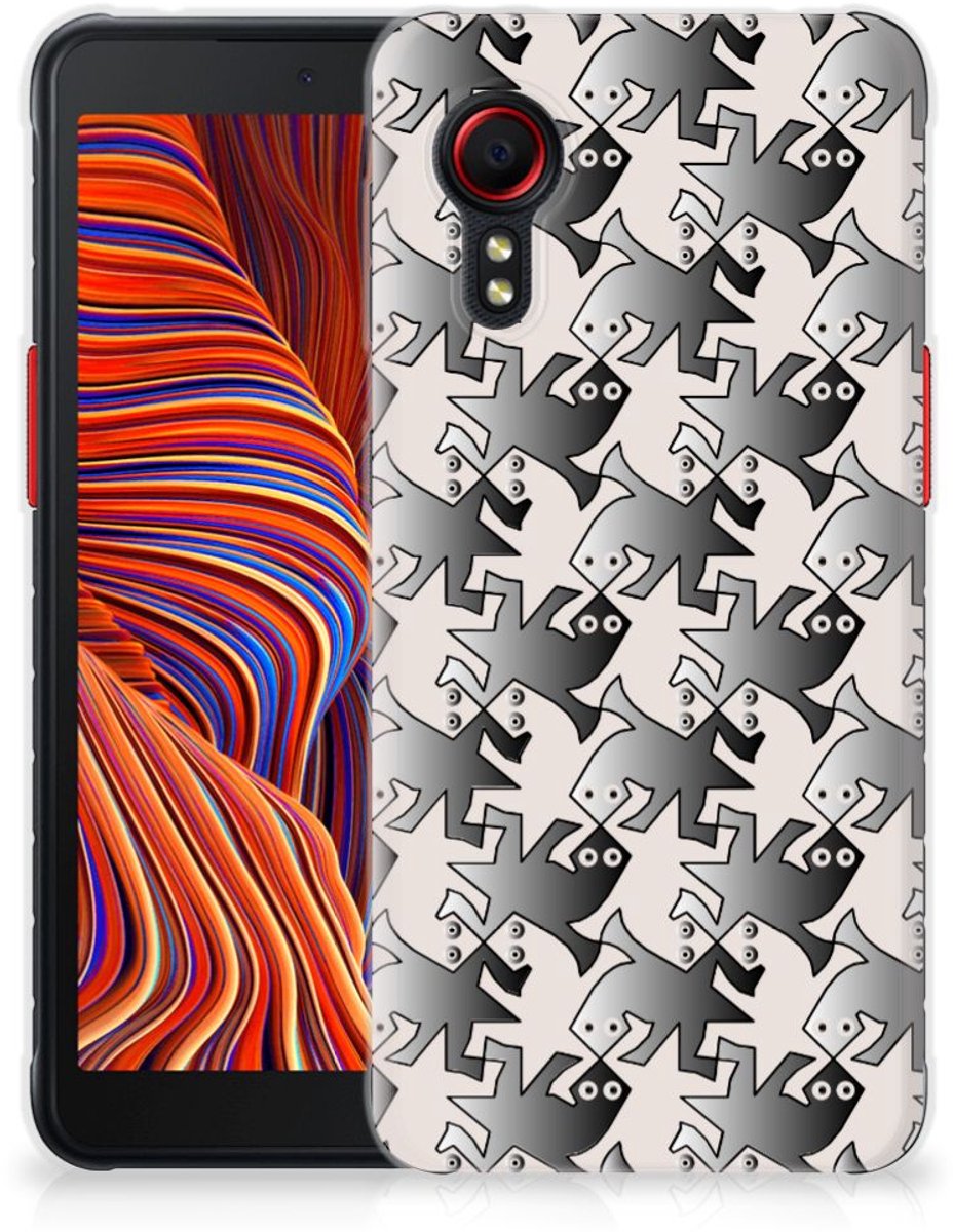 Samsung Galaxy Xcover 5 TPU Hoesje Salamander Grey