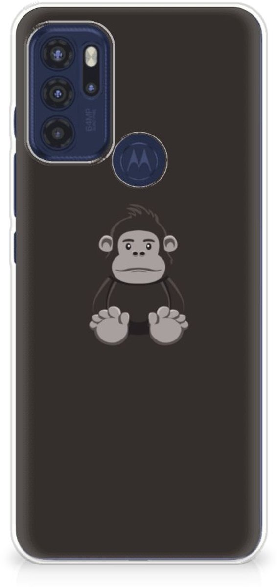 Motorola Moto G60s Telefoonhoesje met Naam Gorilla