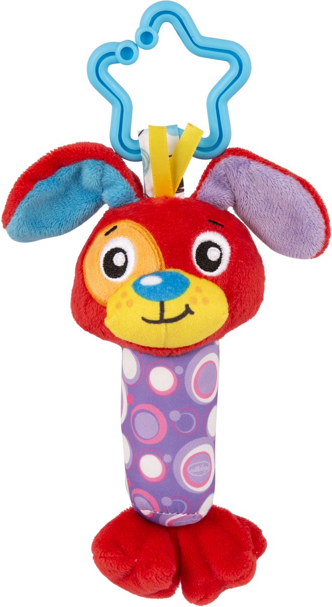 Playgro Tinkle Trio- Hangspeeltjes - Kinderwagenspeeltjes - Rammelaar - Kinderwagenaccessoire - Buggyaccessoire- Educatief Speelgoed - Knuffeldier - Knijpspeelgoed Baby - Ontwikkelingsspeelgoed Baby - Zacht baby speelgoed 3 stuks van Playgro — afbeelding 4