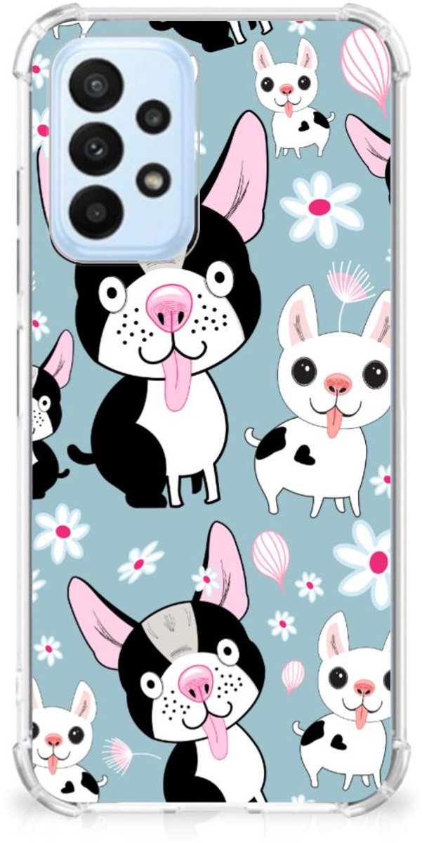 Samsung Galaxy A23 Case Anti-shock Hondjes