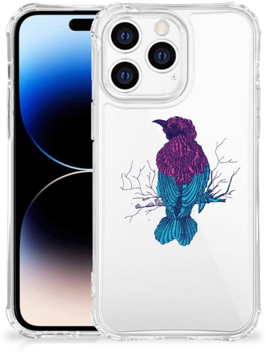 Apple iPhone 14 Pro Max Stevig Bumper Hoesje Merel