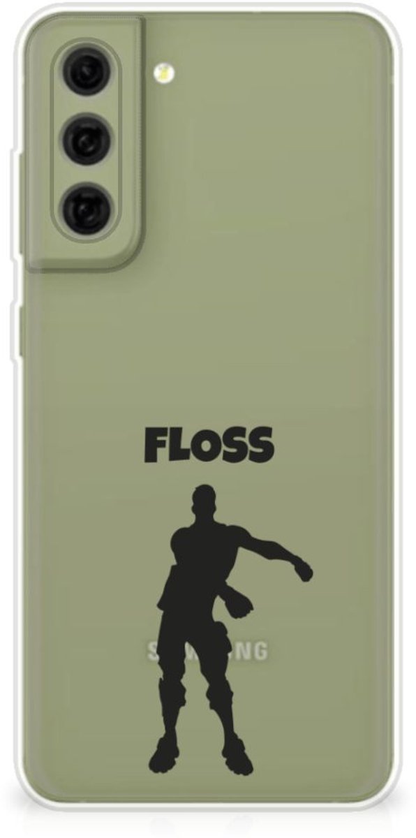 Samsung Galaxy S21FE Telefoonhoesje met Naam Floss