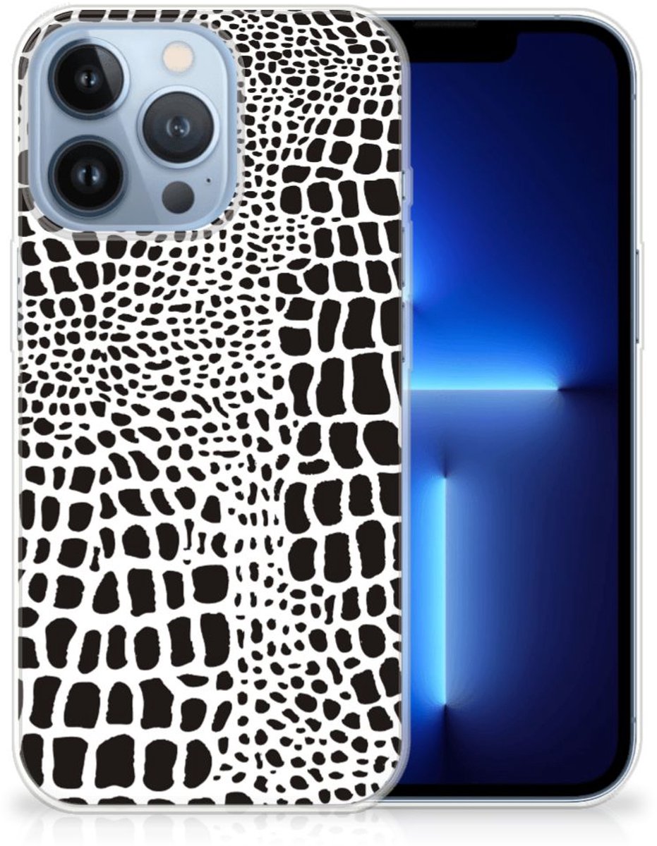 Apple iPhone 13 Pro TPU Hoesje Slangenprint