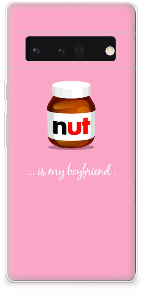 Back Cover voor Google Pixel 6 Pro Siliconen Case Nut Boyfriend