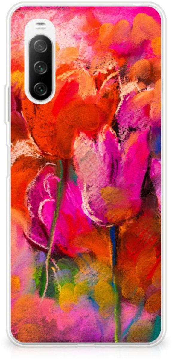 Hoesje maken Sony Xperia 10 III Tulips