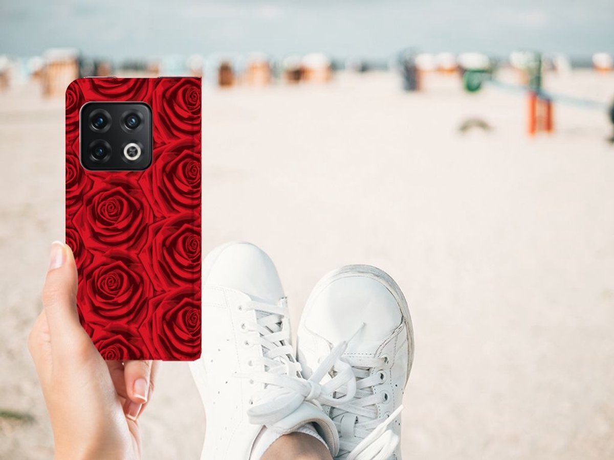 OnePlus 10 Pro Smart Cover Red Roses
