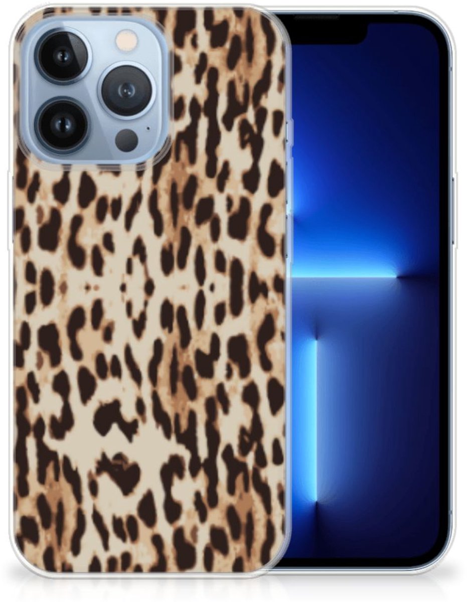 Apple iPhone 13 Pro TPU Hoesje Leopard