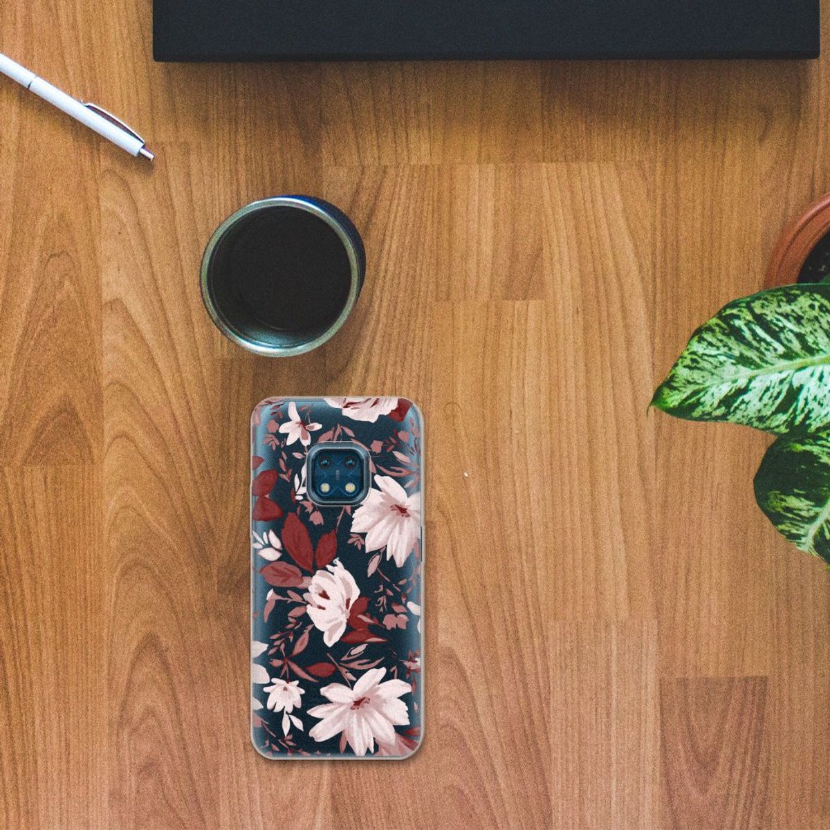 Hoesje maken Nokia XR20 Watercolor Flowers