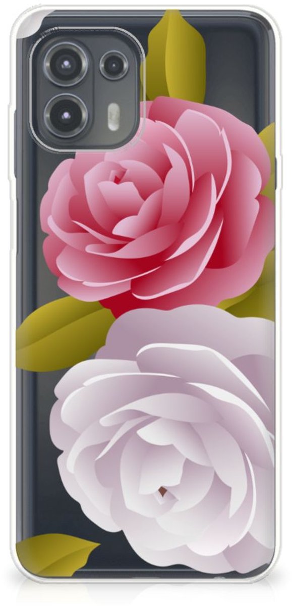 Motorola Edge 20 Lite TPU Case Roses