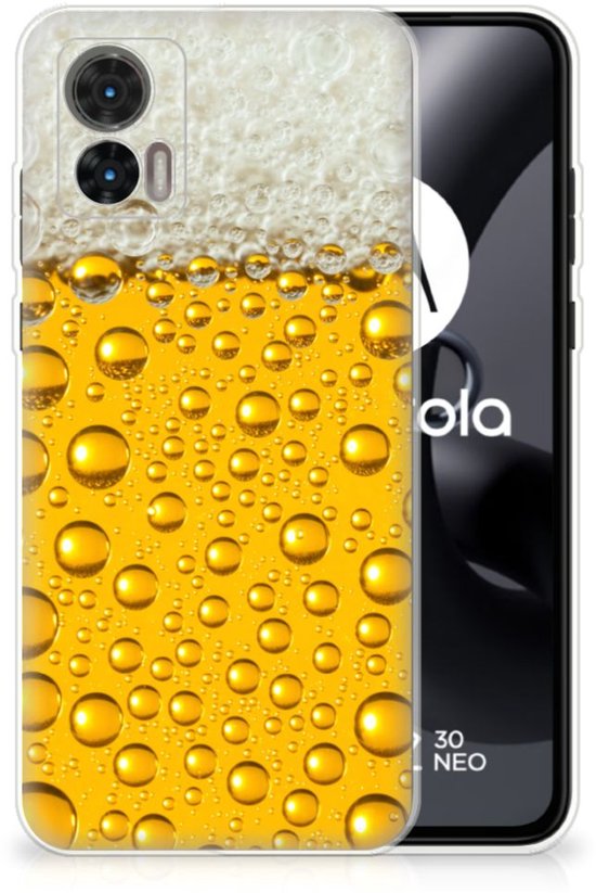 Souple Housse pour Motorola Edge 30 Neo Coque Bière