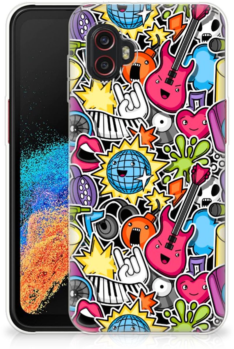 Samsung Galaxy Xcover 6 Pro Silicone Back Cover Punk Rock