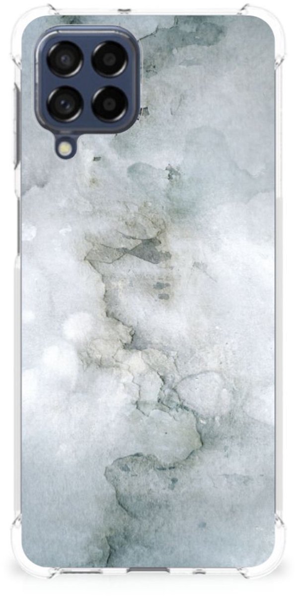 Back Cover Samsung Galaxy M53 Painting Grey
