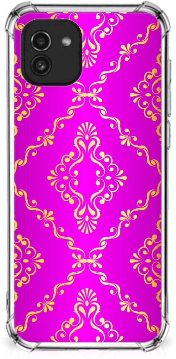 Anti Shock Case Samsung Galaxy A03 Barok Roze