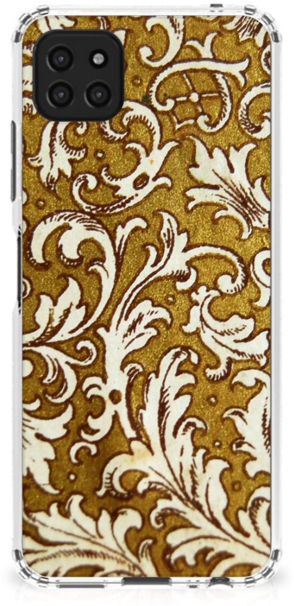 Anti Shock Case Samsung Galaxy A22 5G Barok Goud