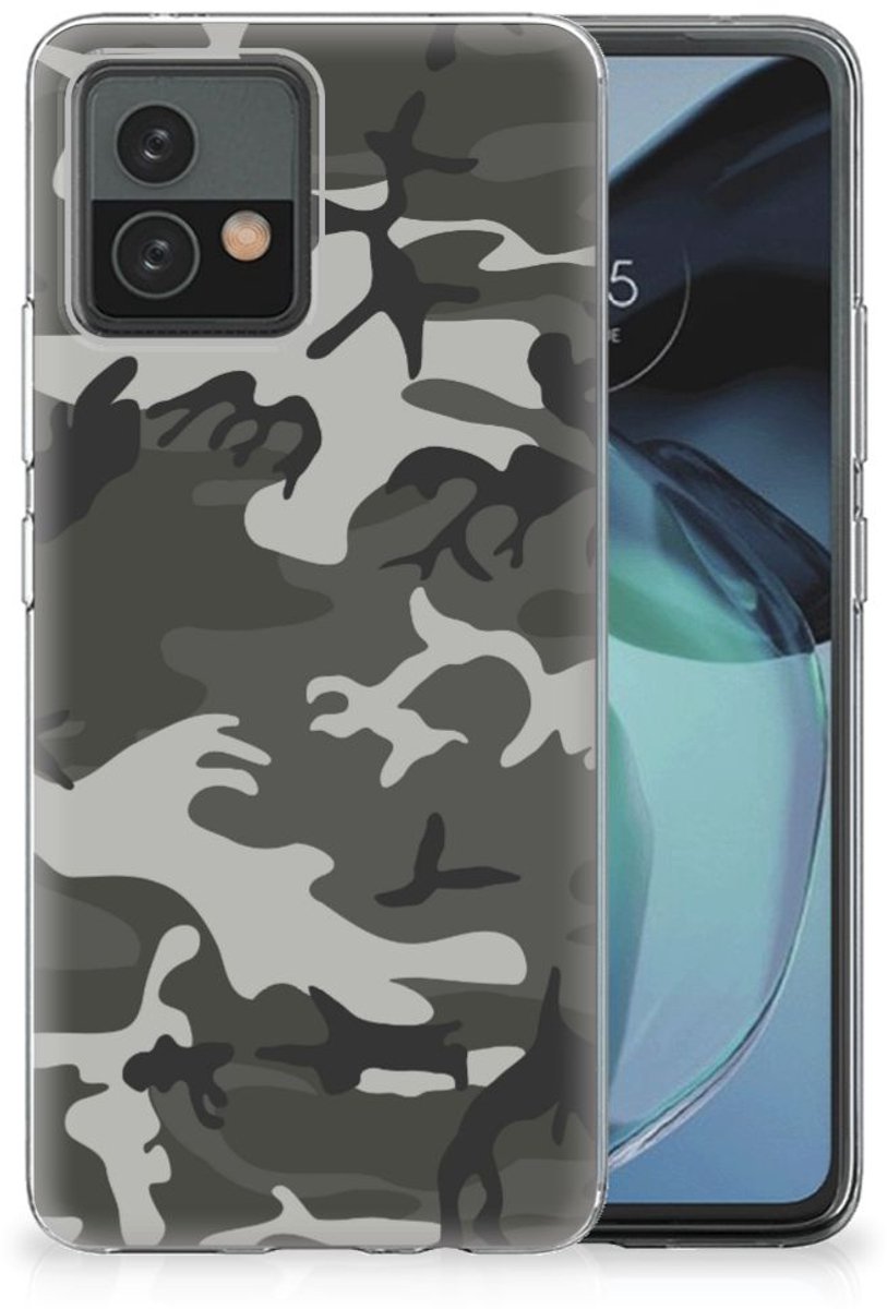 Motorola Moto G72 TPU bumper Army Light