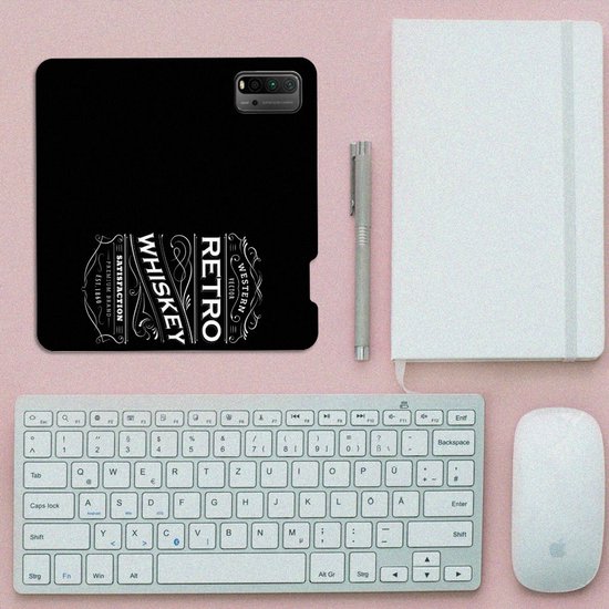 Xiaomi de téléphone avec texte Xiaomi Poco M3 | Étui photo Redmi 9T Whisky