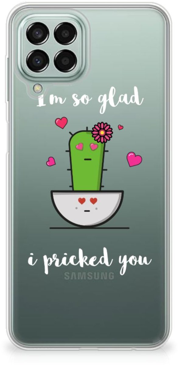 Samsung Galaxy M33 Telefoonhoesje met Naam Cactus Glad