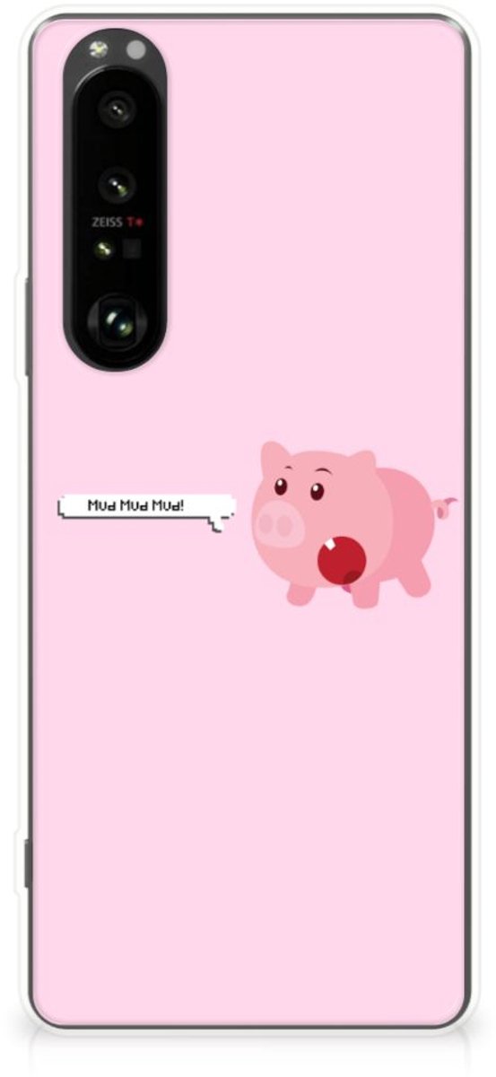 Sony Xperia 1 III Telefoonhoesje met Naam Pig Mud