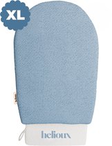 Gant Gommant Helioux - Gant de Gommage - Pour Corps & Visage - Blauw