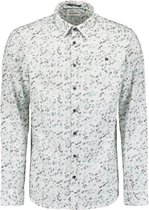 Stretch overhemd met print
